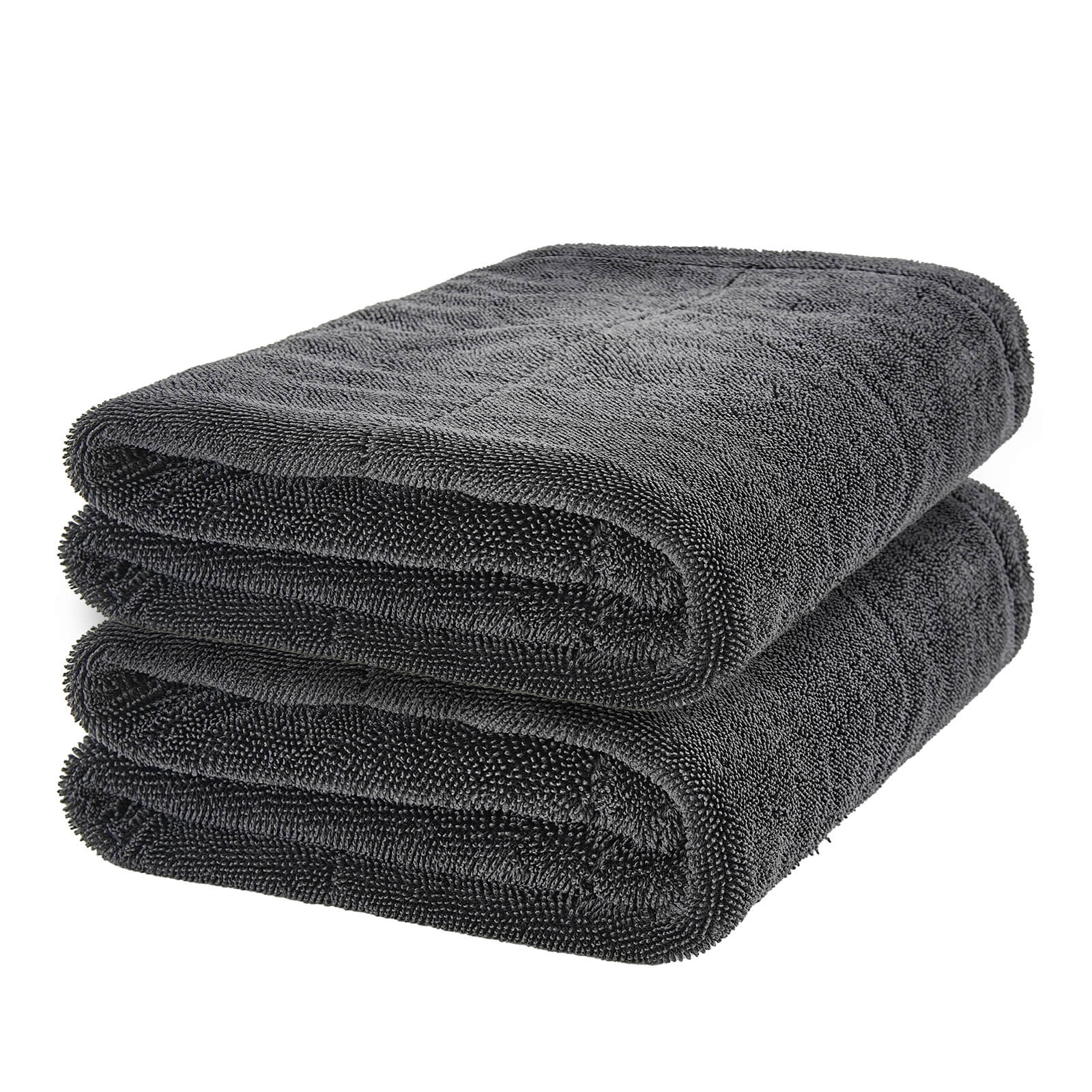 Wasal Car Drying Towel - 24" x 36" XL, Popular Pick Among Detailing Pro-1300 GSM Microfiber Edgeless Twisted Loop Design - 70/30